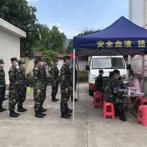 武警官兵为人民 无偿献血守初心——武警巴中支队组织无偿献血活动